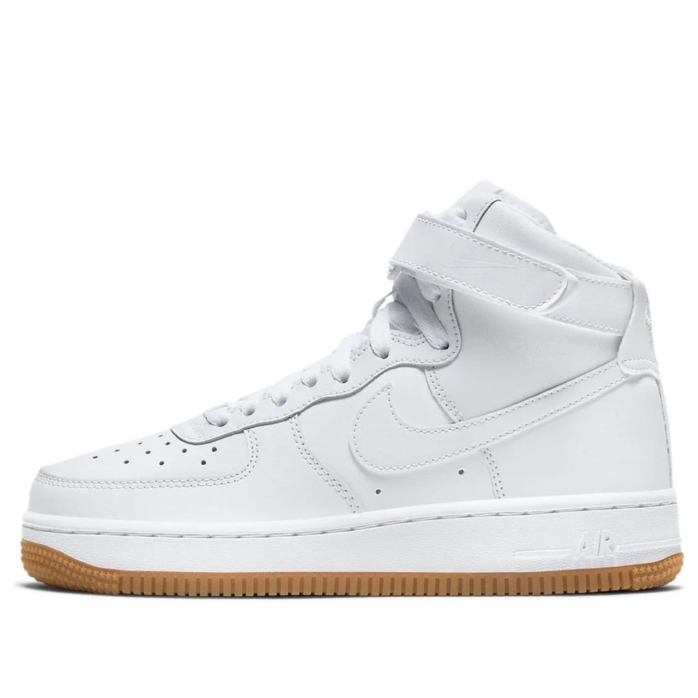NEW IN BOX Nike Air Force 1 High - White Gum (GS)